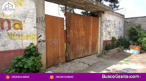 VENTA DE INMUEBLE EN TEZOMPA CHALCO
