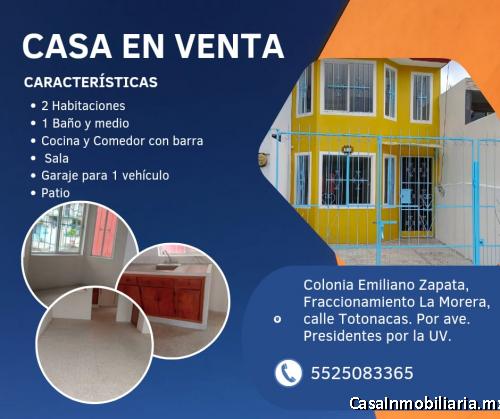 Hermosa y acogedora casa en Xalapa, trato directo. 