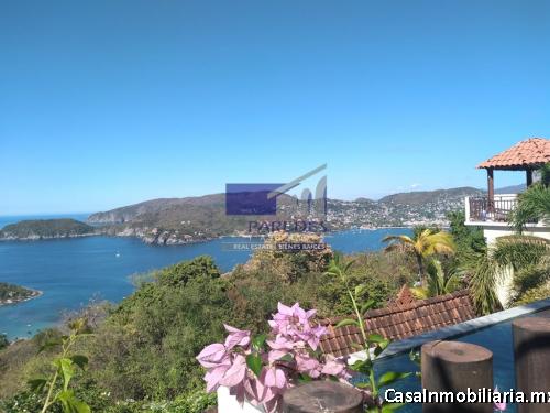 C101 Venta Casa dos recamaras en Cerro del Vigia, construida en madera de Teka traida de Indonesia 