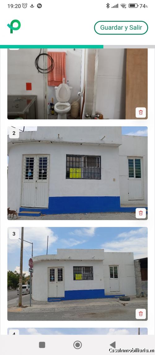 VENDO CASA EN SALINAS VICTORIA COL BOSQUES DE LOS NOGALES 130M2 TERRENO 105M2 CONSTRUIDOS
