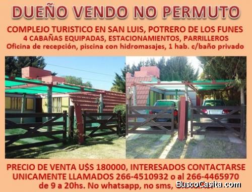 dueño vendo complejo turistico en san luis