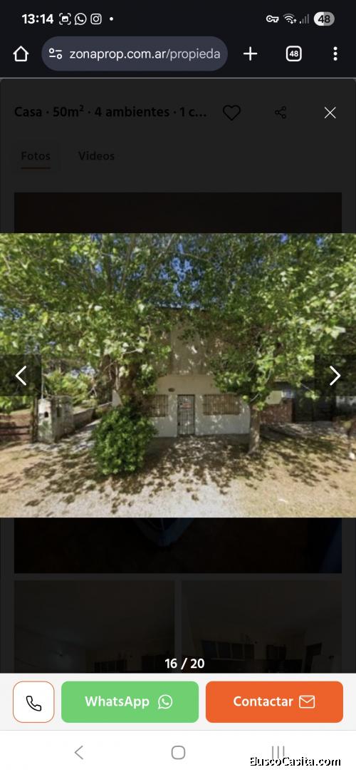 CASA + DEPARTAMENTO INDIVIDUAL A 2 CUADRAS DEL MAR