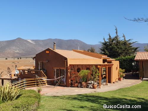 ESPECTACULAR CASA PARCELA EN LA SERENA, LOMAS DE MONARDEZ 