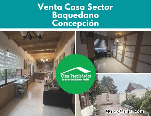 Venta Casa Remodelada Concepción Sector Baquedano 