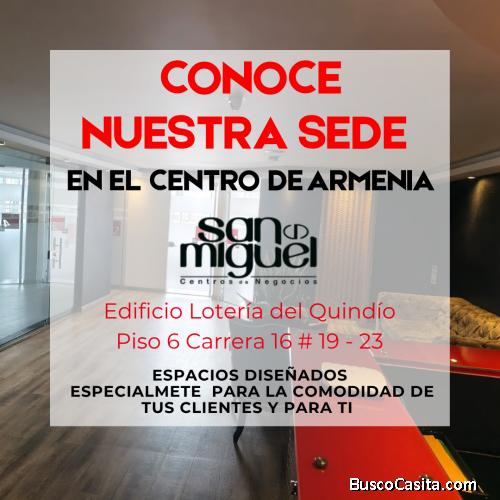 SE RENTAN OFICINASEN EL CENTRO DE ARMENIA