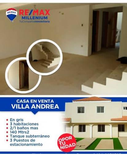 Casa Venta Maracaibo Villa Andrea Sector Irama   