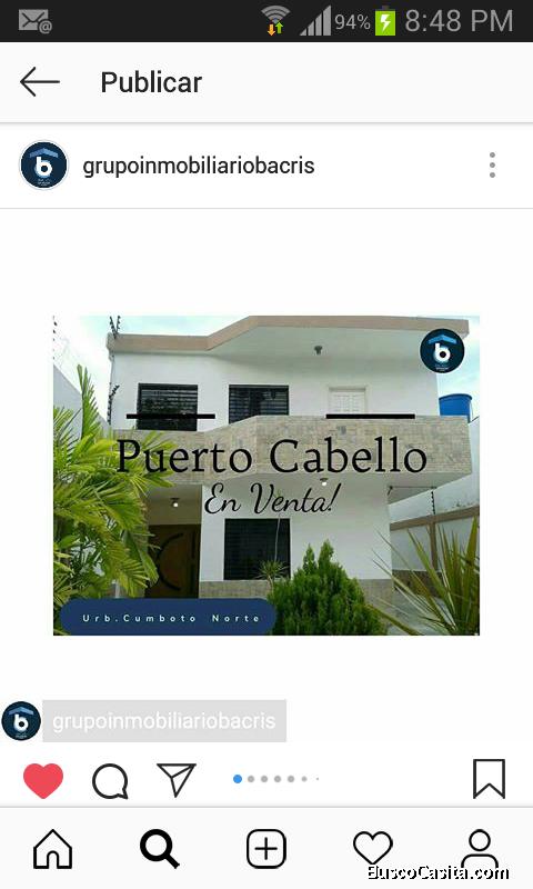 Casa Cumboto Norte Pto Cabello