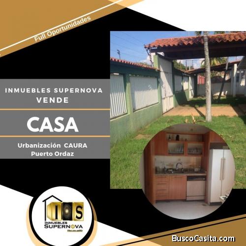 Casa en venta en Urb Caura, Puerto Ordaz