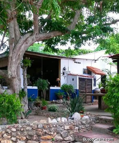 Carmen Delgado vende posada en el Parque de Morrocoy