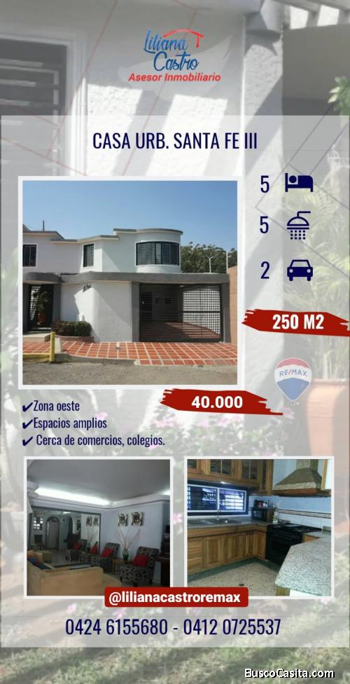 Casa Venta Maracaibo Villa Santa Fe 3 050820
