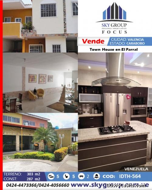 Town House en El Parral de 287 m2 Código:IDTH-564 