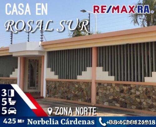 CASA VENTA ALQUILER ROSAL SUR MARACAIBO +584126621818 NC