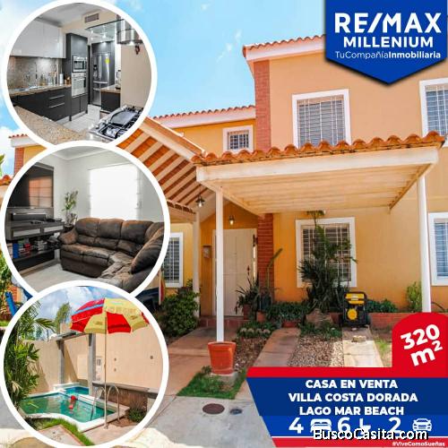 Casa en venta Maracaibo Lago Mar Beach Villa Costa Dorada 220221