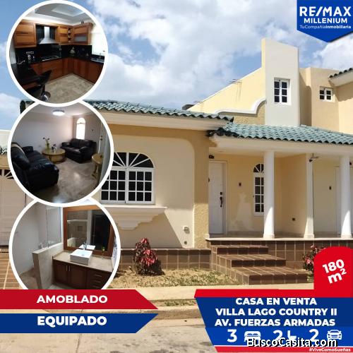 Casa Venta Maracaibo Avenida Fuerzas Armadas Villa Lago Country II 240521