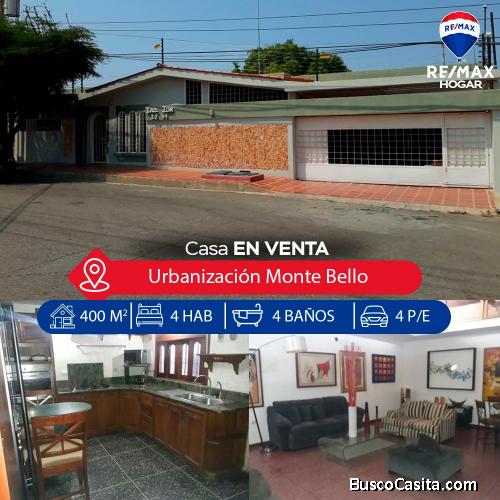 Casa en venta Maracaibo Urbanización Monte bello 16821