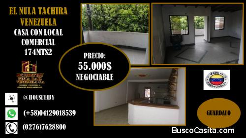 SE VENDE CASA CON LOCAL EN EL NULA