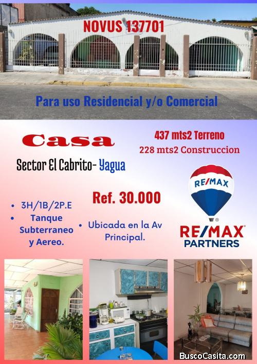 Casa Yagua Sector El Cabrito