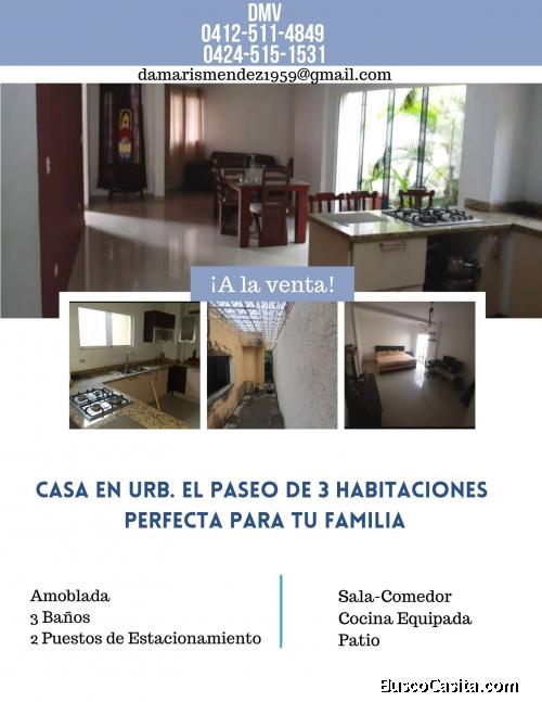 Casa en Urb. El Paseo