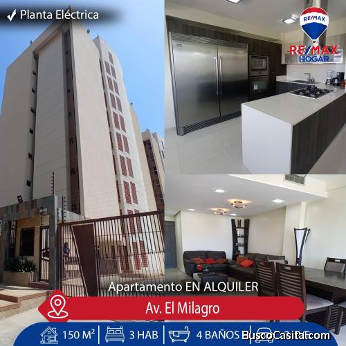 Apartamento alquiler Maracaibo edificio Ibiza Plaza 3522