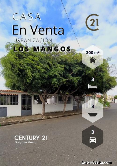 Venta de acogedora Casa en Urbanización Los Mangos, Puerto Ordaz