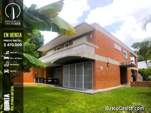 Quinta en Urb. Prados del Este - Caracas.