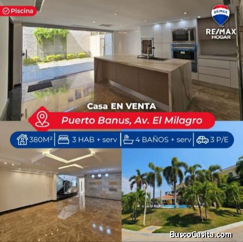 Casa venta Maracaibo en Puerto Banus Av. El Milagro180324