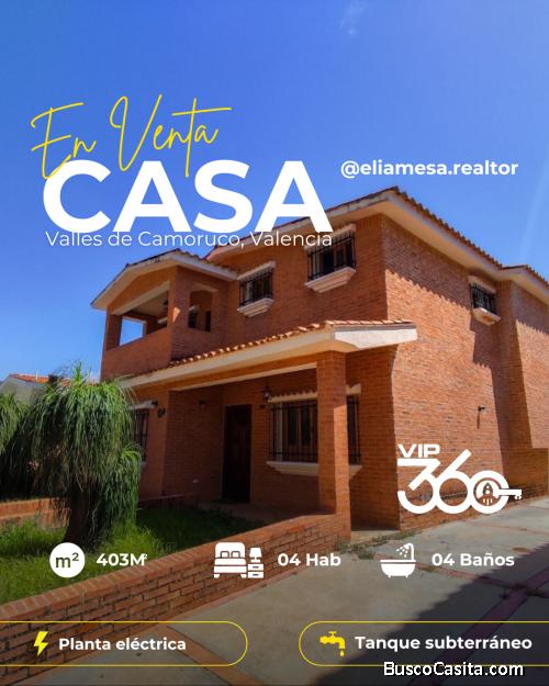 Venta Casa Valles de Camoruco, Valencia 