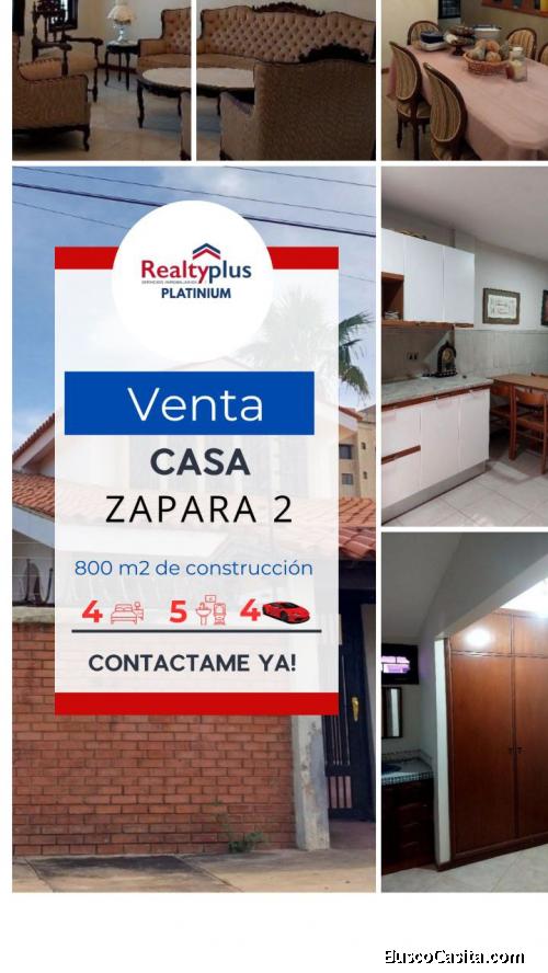 Se Vende Amplia Casa Sector Zapara Maracaibo 