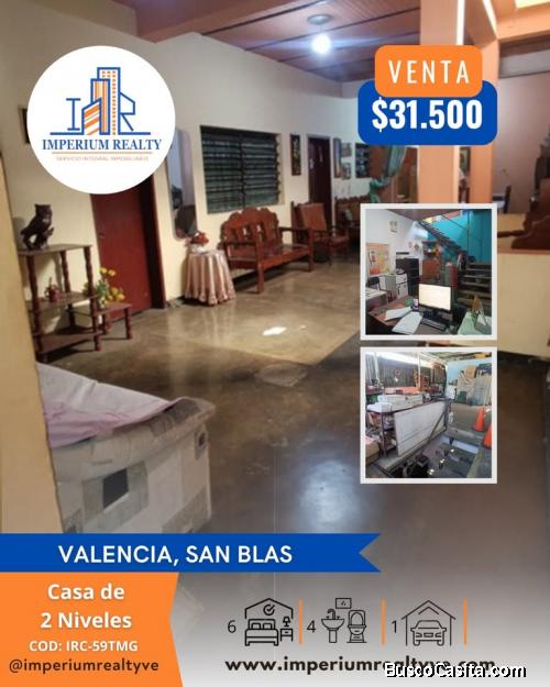Se Vende Casa en Valencia, San Blas - Imperium Realty