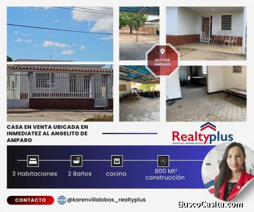 Casa en venta. ubicación inmediatez al Angelito de Amparo, Maracaibo.