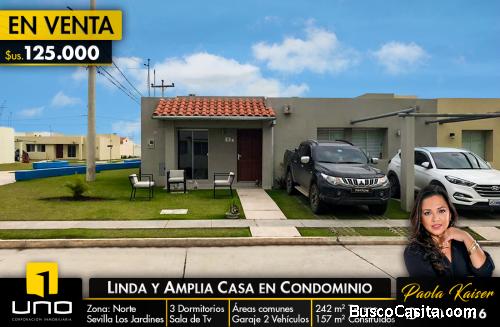 CASA EN VENTA EN CONDOMINIO PRIVADO