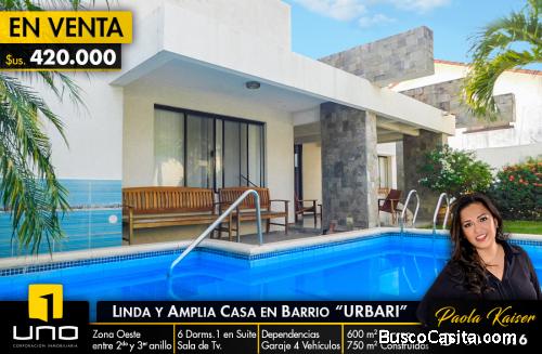 CASA EN VENTA EN BARRIO URBARI