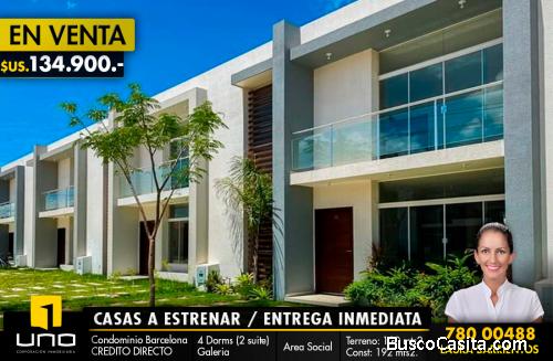 CASAS A ESTRENAR EN CONDOMINIO BARCELONA