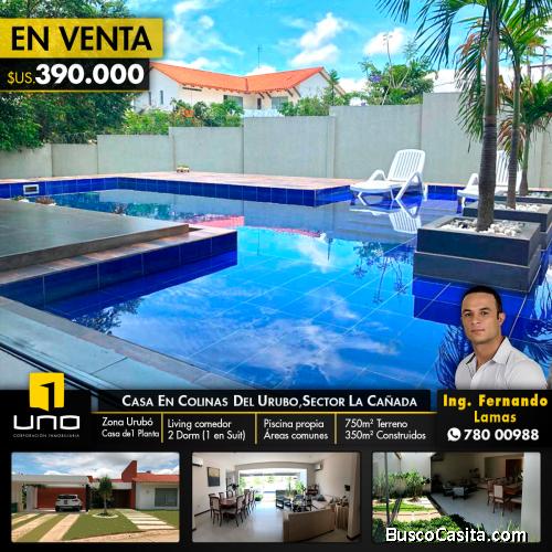 Casa en Venta en Colinas del Urubo, Sector La Cañada.