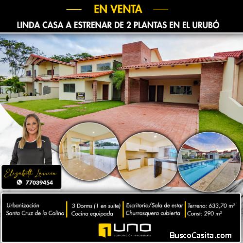 Casa a estrenar en Venta Urbanizacion Santa Cruz de la Colina 