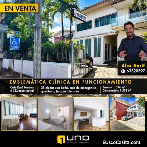 Venta de clínica equipada y en funcionamiento 