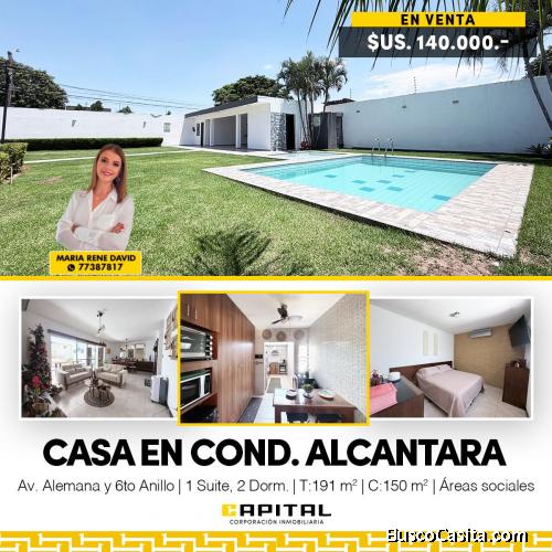 Zona norte, sobre Av. Alemana y 6to Anillo