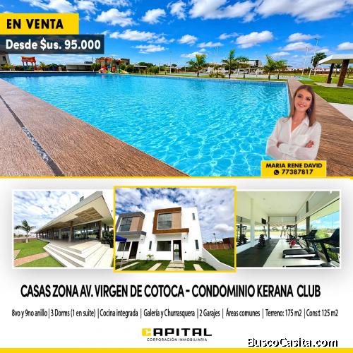 CASAS EN VENTA EN CONDOMINIO KERANA CLUB