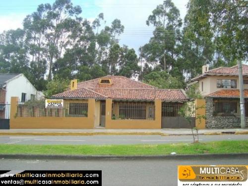 MULTICASA INMOBILIARIA Vende casa en Av. 10 de Agosto $180000 Cuenca - Ecuador