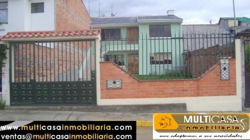 MULTICASA INMOBILIARIA Vende casa de 2 departamentos Cdla Catolica Cuenca - Ecuador