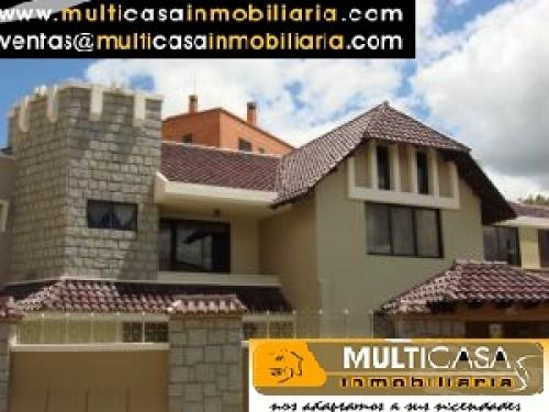 MULTICASA INMOBILIARIA Vende casa de Lujo en exclusivo sector Las Chirimoyas Cuenca - Ecuador