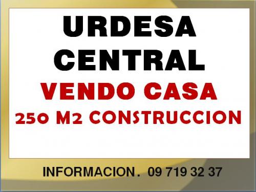 URDESA CENTRAL VENDO CASA