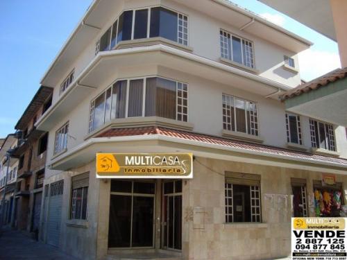 MULTICASA INMOBILIARIA VENDE CASA ESQUINERA COMERCIAL, GRANDE Y EXCLUSIVA SECTOR 9 DE OCTUBRE CUENCA – ECUADOR
