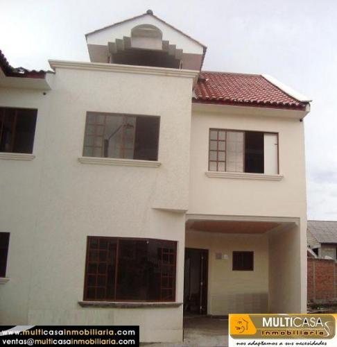 MULTICASA INMOBILIARIA VENDE CASA SECTOR JUAN PABLO II CUENCA ECUADOR
