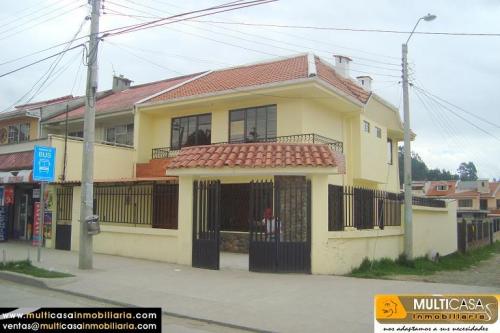 MULTICASA INMOBILIARIA VENDE CASA COMERCIAL SECTOR COLEGIO BORJA CUENCA – ECUADOR