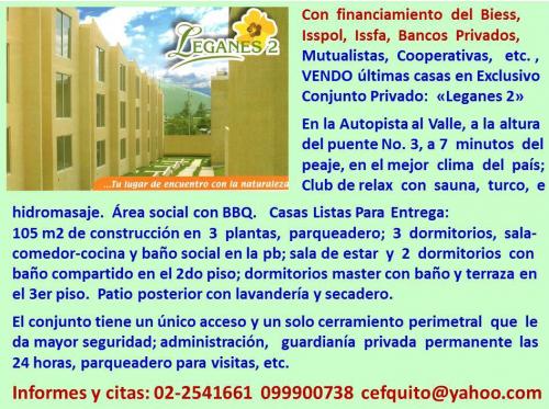 Vendo casas por estrenar con el 100% a crèdito