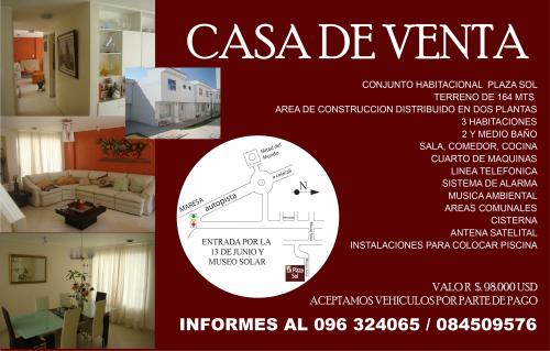 OPORTUNIDAD CASA SAN ANTONIO MITAD DEL MUNDO