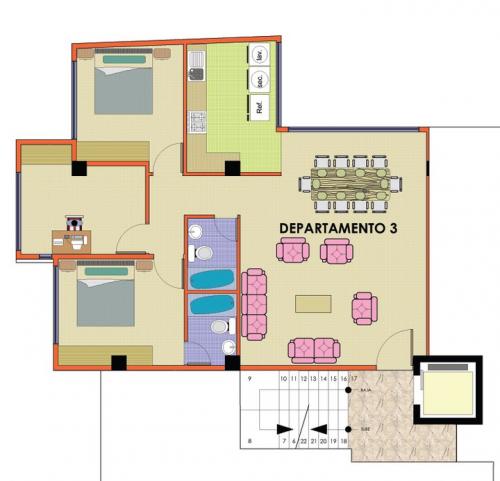 Edificio Capri, PUERTAS DEL SOL ( Cashapata )