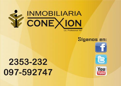 INMOBILIARIA CONEXION: 2353-232, 097-592747, 26 AÑOS DE EXPERIENCIA PROFESIONAL, LLÁMENOS