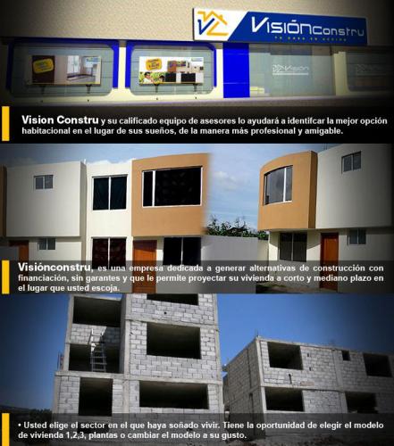 Visión Constru, tu casa en acción desde $83 mensuales